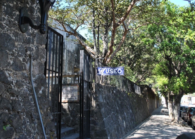 Museumseingang in Tepoztlan 