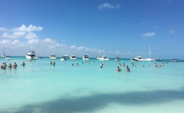  Schwimmen in Isla Mujeres 