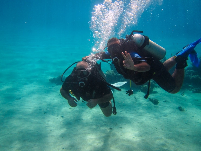 Buceando en Cancún