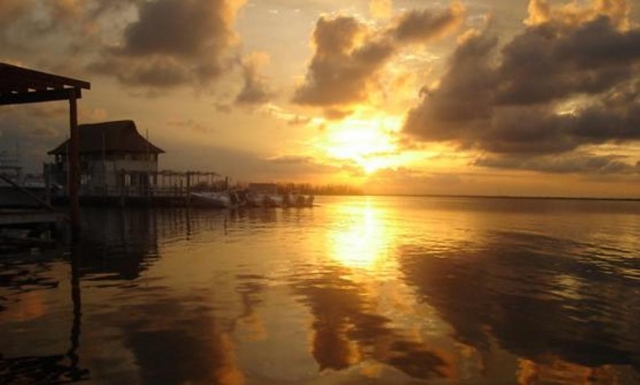Toma tu break con vista al atardecer