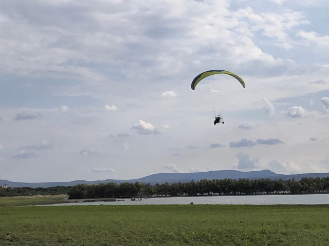 Paramotor en San Miguel de Allende