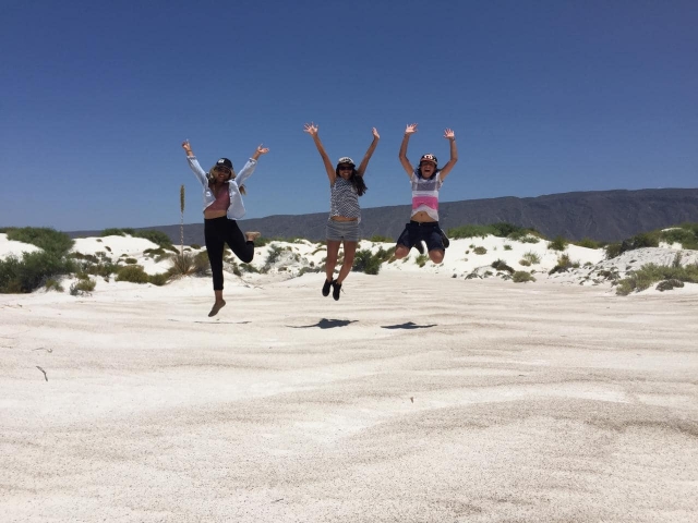  Lustiges Foto bei der Yeso Dunes 