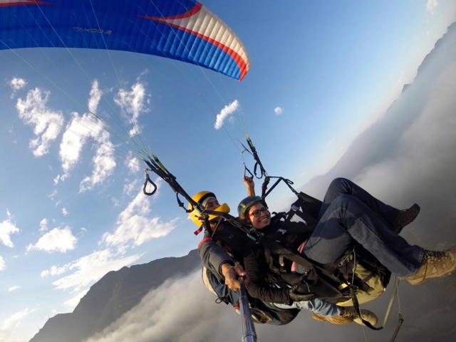  Volo in parapendio nella regione del Nuevo León 