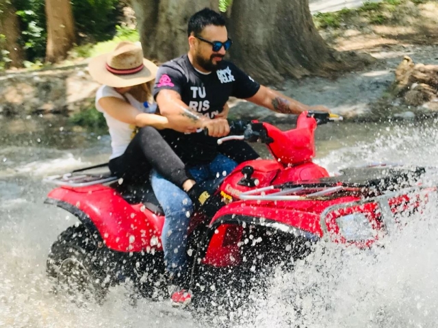  Tour fluviale in ATV nella Sierra de Santiago 