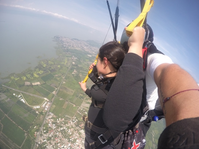  Paracadutismo tandem a Chapala 