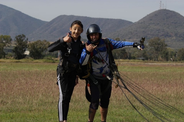  Paracadutismo tandem a Chapala 