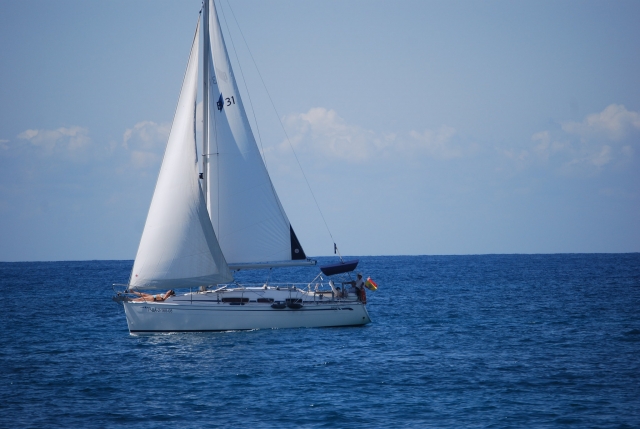 Navegando en velero
