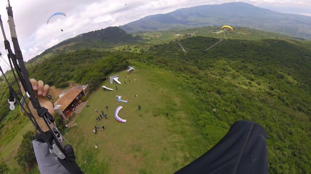 Vista desde parapente