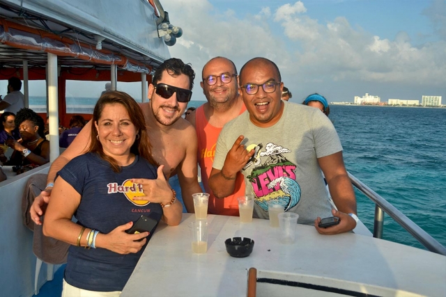 Bootsfahrt in Cancún 