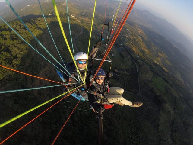 Experimentando vuelo