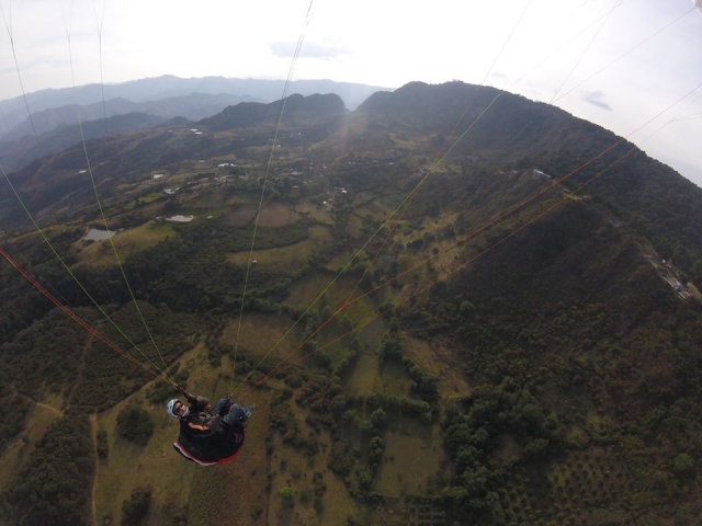 Paisajes en parapente