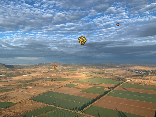 Mongolfiere sul Tequis