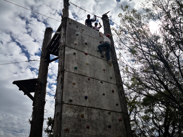  Parete da arrampicata 