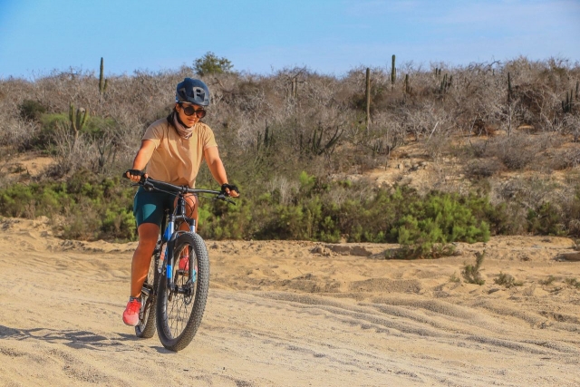  Excitement on a bicycle 