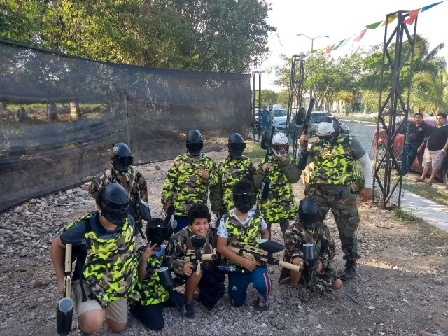 Equipo de gotcha