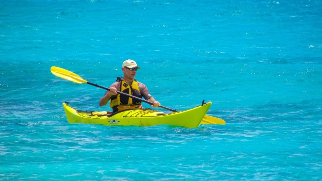  Enjoying the kayak ride