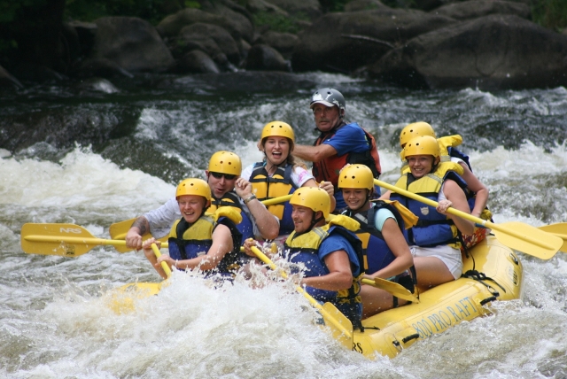  rafting with friends 
