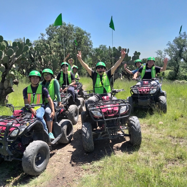  Family ATV ride 
