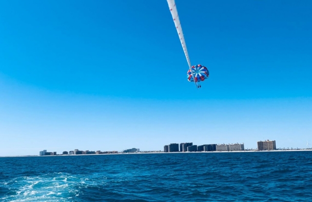  Parasailing in northern Mexico