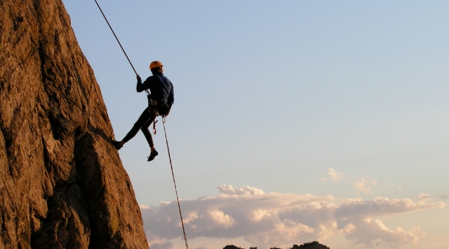 Rappel in Valle de Bravo 
