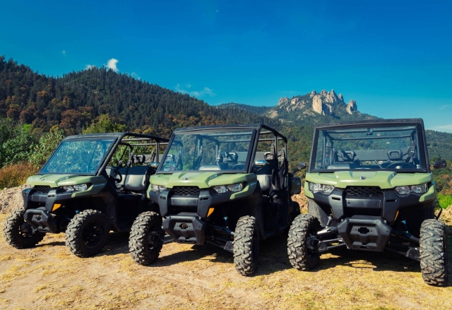  We have vehicles suitable for each terrain 