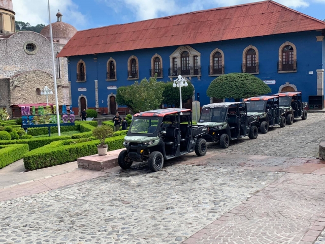 Tours guiados en Rzr en Mineral el chico
