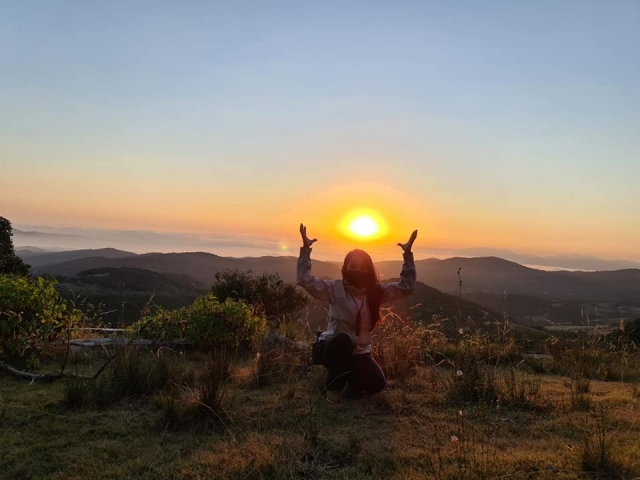  Regardez le lever du soleil depuis la montagne de San Luis Potosí 