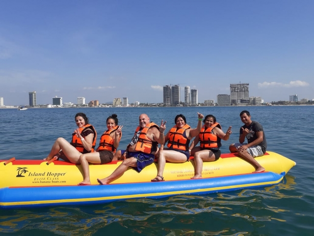  Défiez la banane sur la côte de Mazatlán 