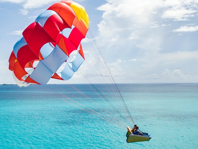  Fallschirmspringen in Cancun 