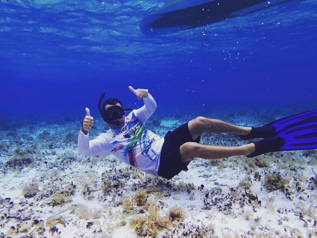  加勒比海浮潜 