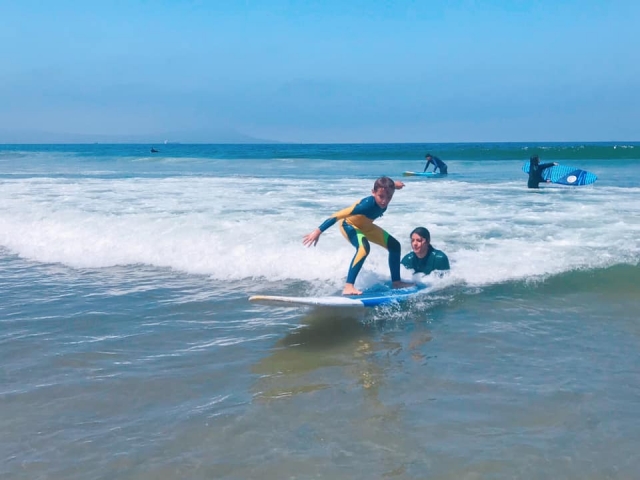 Surfing for children 