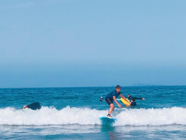  Jumping the waves 