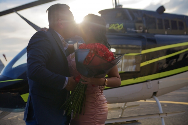  har em um helicóptero 