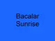 Bacalar Sunrise