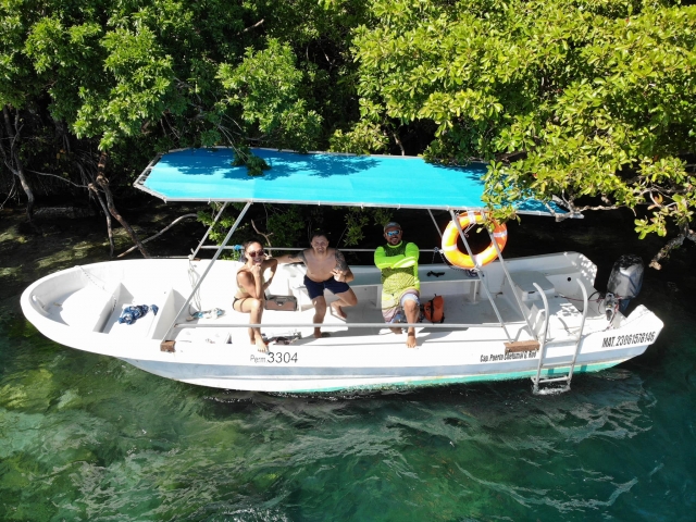 Recorriendo los cenotes