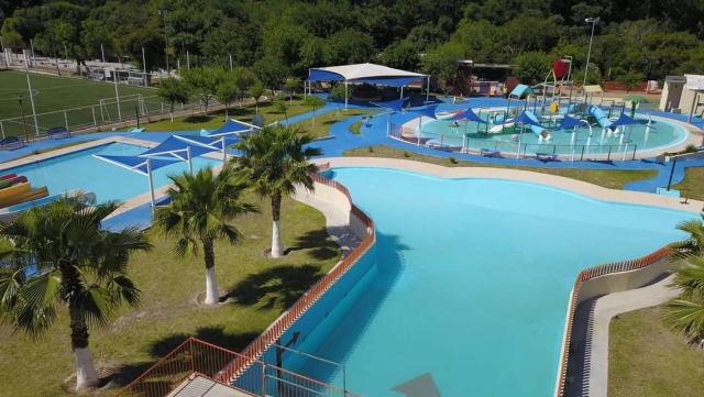  Blick auf den Wasserpark 