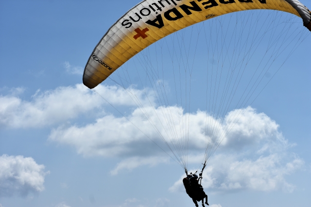  Gleitschirmfliegen mit einem Lehrer 