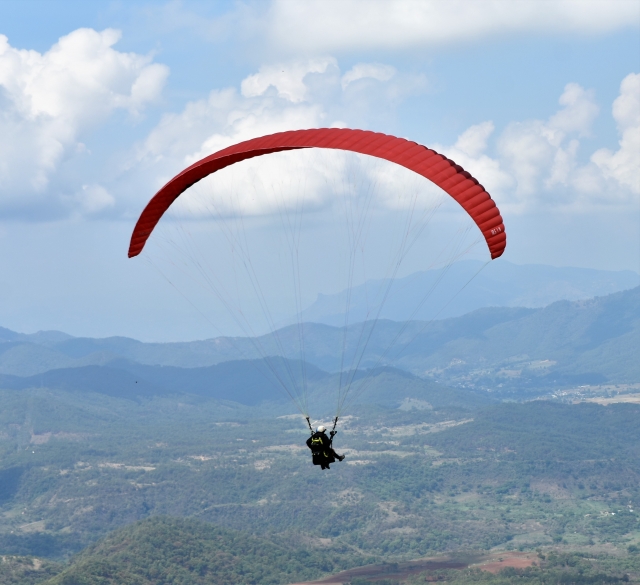  Fliegen im Gleitschirmfliegen 