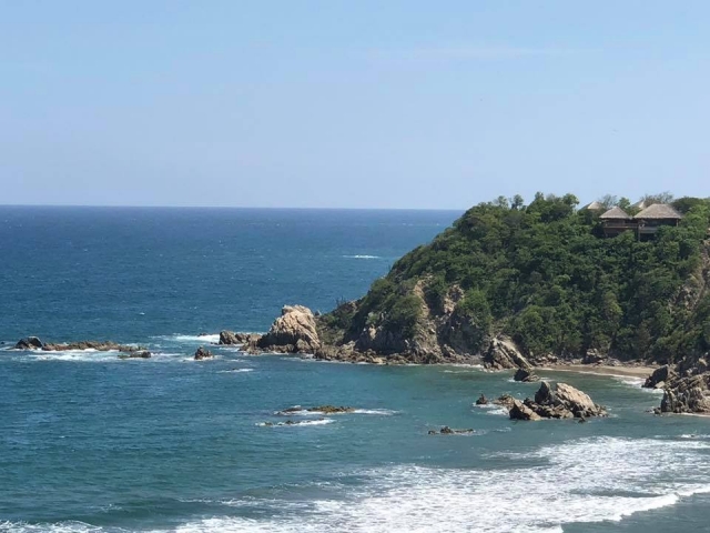  Vista em direção ao mar 