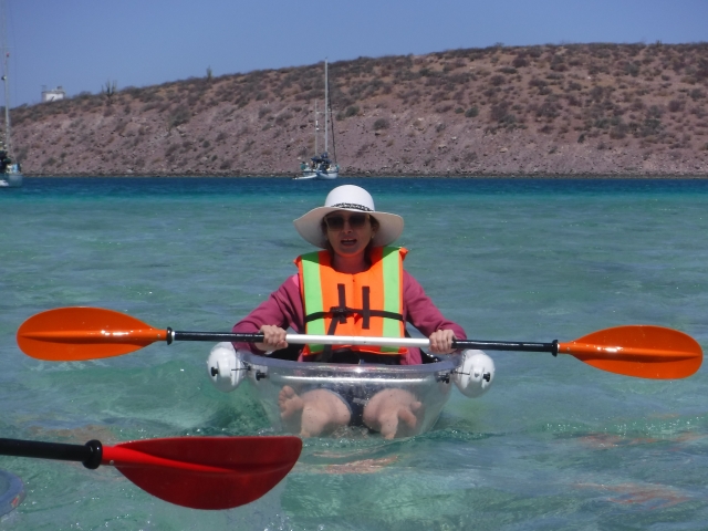  Pagaie e kayak trasparenti 