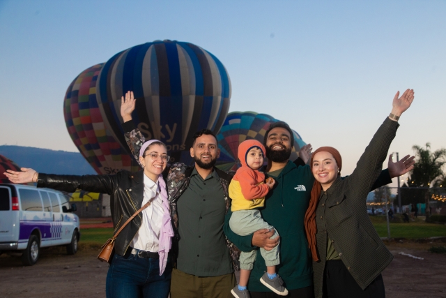  Family balloon flights 
