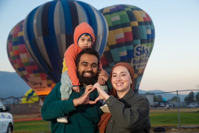  Balloon experience with family 