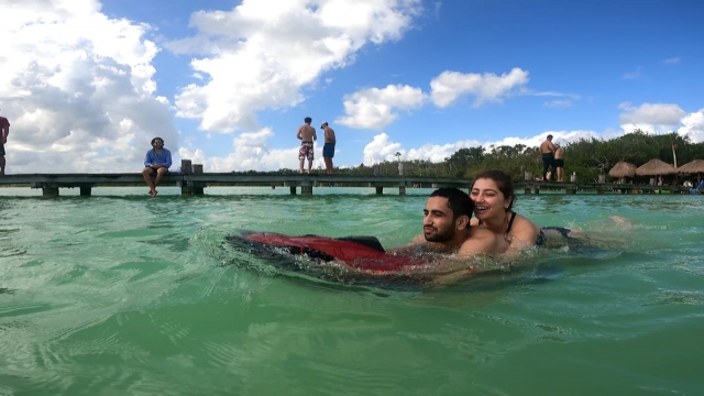  scooter com mergulho com snorkeling 