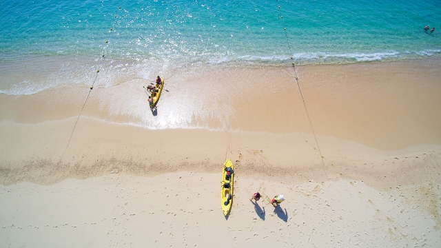  Démarrage du tour en kayak 