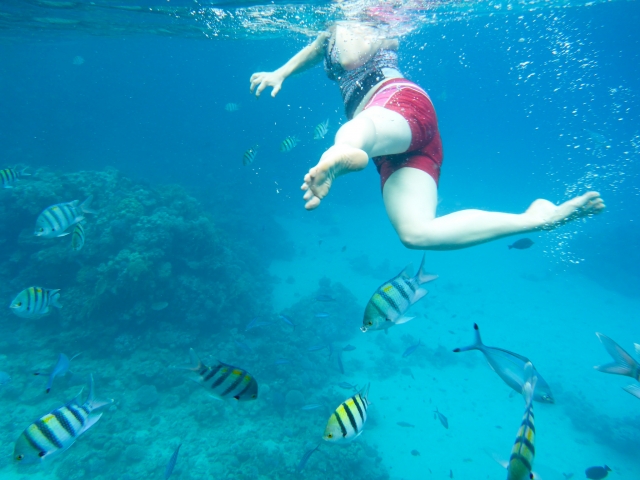 Probando el snorkel