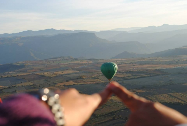  Faccio in mongolfiera