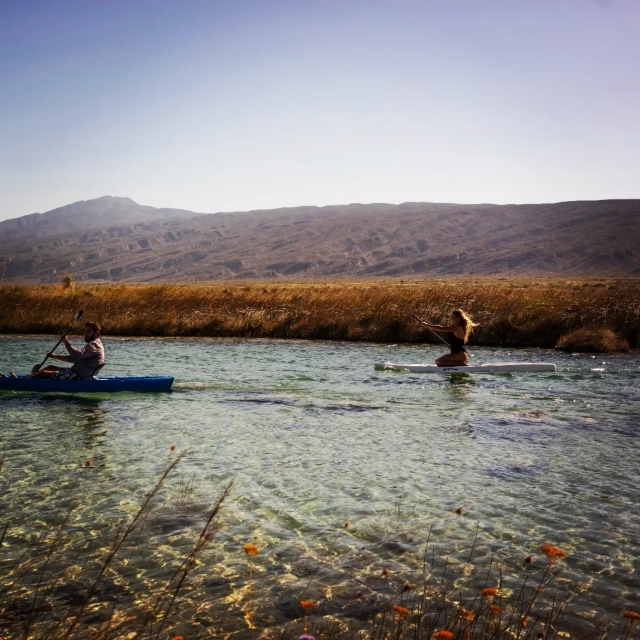 kayak en el rio