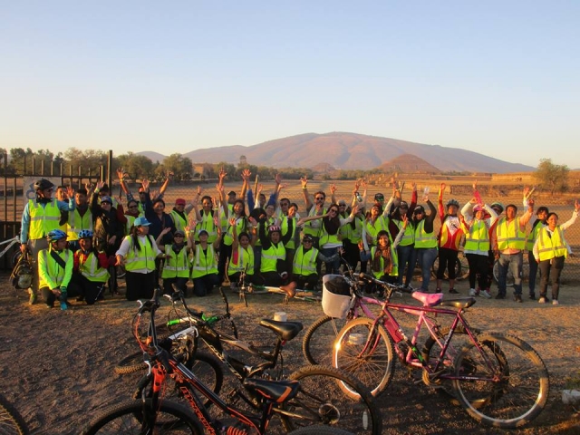 Grupo de ciclista