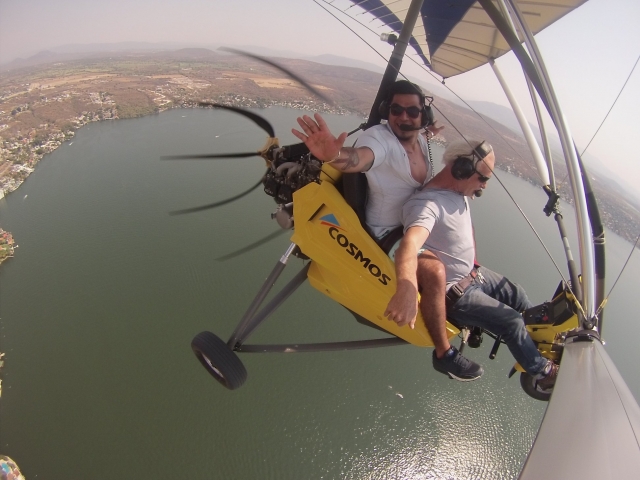  Experiência aérea em Ultraligo 