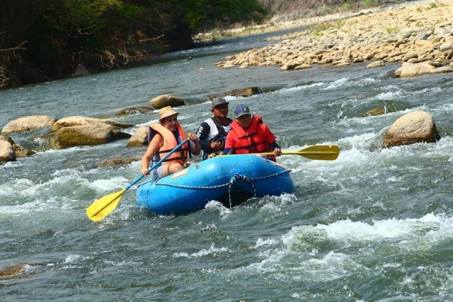  Rafting auf dem Tangolunda-Fluss 